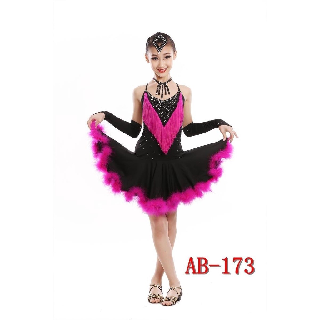 Chân Váy Khiêu Vũ Latin Thời Trang Mùa Hè Mới Dành Cho Bé Gái