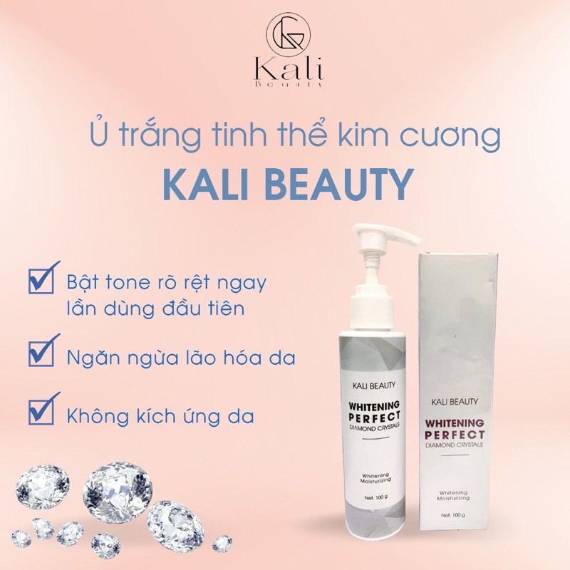 KEM Ủ TRẮNG BODY TINH THỂ KIM CƯƠNG KALI Net 100g ( Không Hiệu  Quả Hoàn 💰💯% WHITENING PERFECT DIAMOND CRYSTARS