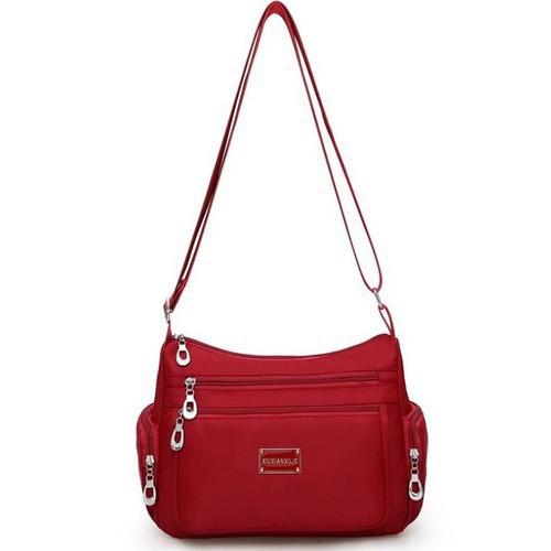 Túi xách đeo chéo nữ đẹp, chất liệu vải dù chống thấm nước cao cấp, có nhiều ngăn tiện lợi - TX088