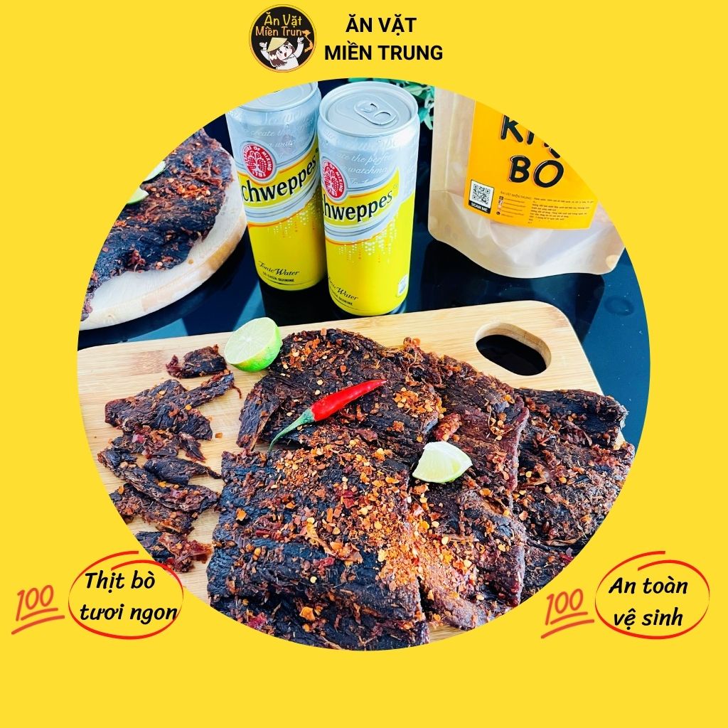 Bò khô miếng ngon loại 1 Đà Nẵng 1000gr, khô bò nhà làm 100% bò - anvatmientrung | BigBuy360 - bigbuy360.vn