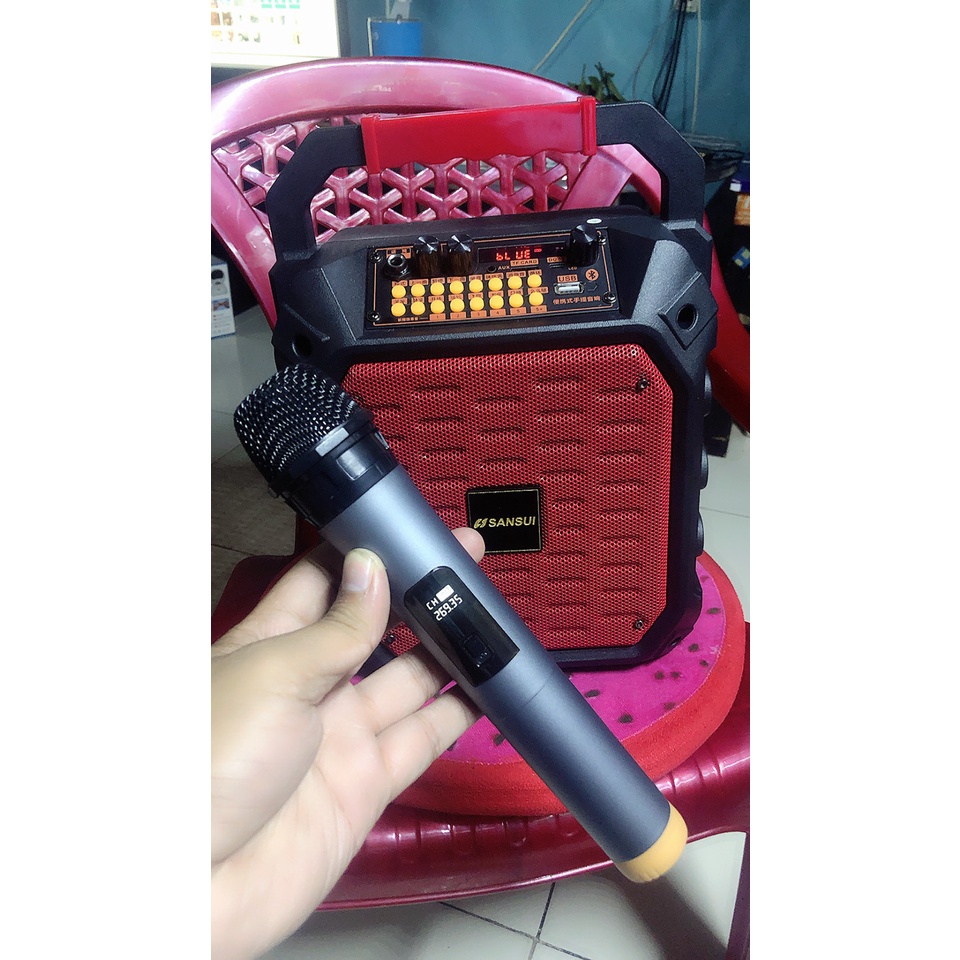 Loa Bluetooth Karaoke Sansui TEMESHENG A83  SA1-06 50w  lớn trầm