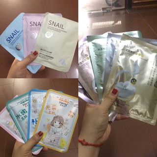 Combo 10 mặt nạ dưỡng da