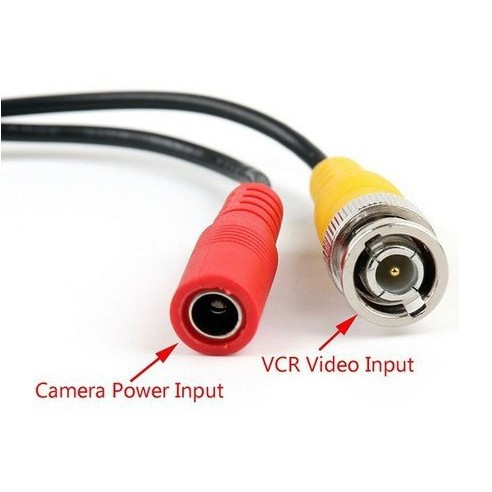 [20m] Cáp đồng trục liền nguồn, BNC đúc sẵn cao cấp bấm sẵn 2 đầu BNC, DC dài 20m dùng cho Camera | BigBuy360 - bigbuy360.vn