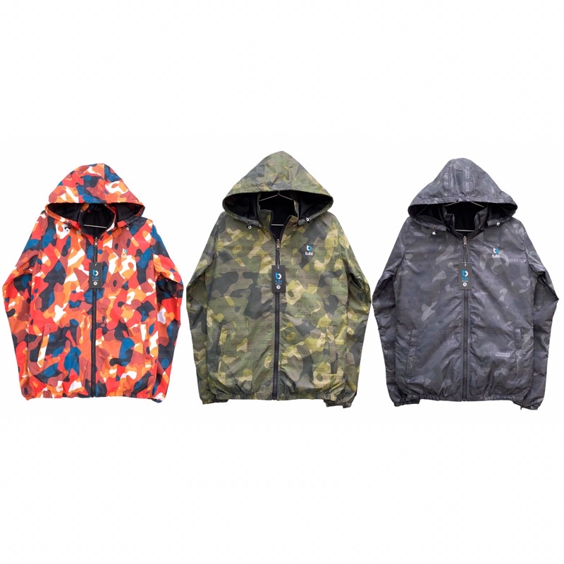 Áo khoác Tubi 2 Mặt Camo Nhiều Màu