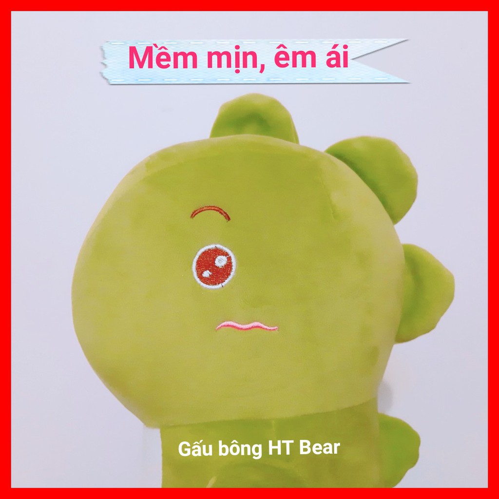 Gấu Bông Khủng Long Nhồi Bông mềm mịn dễ thương