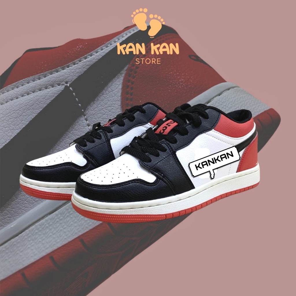 Giày Thể Thao Nam Nữ KA043 Giầy Sneaker Jordan Cổ Thấp Bản Đẹp KanKanStore