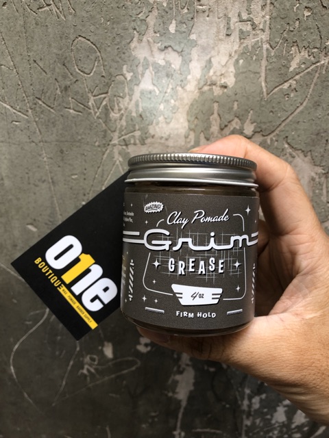 Grim Grease Pomade - Clay & Tuscan - sáp vuốt tóc