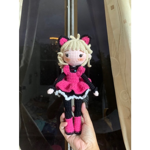 Búp bê len - Cô Bé Black Cat - Sakura