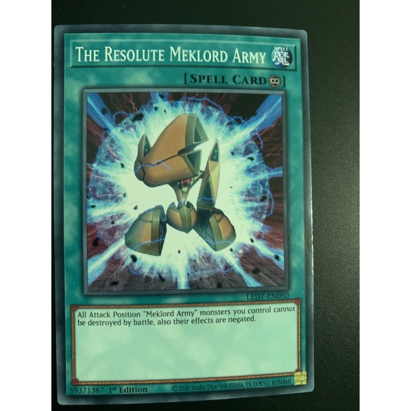 Bài yugioh:the resolute meklord army