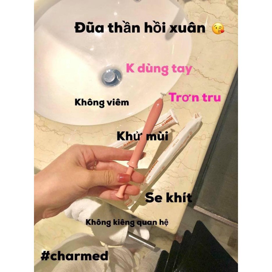 GELVệ Sinh Phụ nữ INNER Chính Hãng - Gel vệ sinh Phụ Khoa giúp Cô Bé Hết Ngứa, Hết Hôi và Se Khít