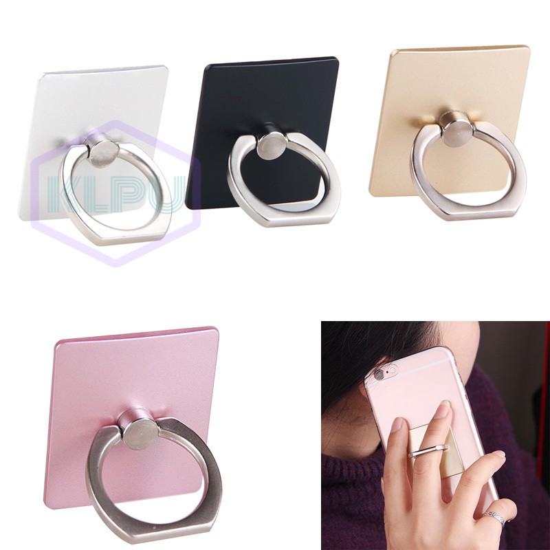 New 360 Degree Finger Ring Mobile Phone Stand Holder Safe Grip Stand For iPhone iPad All Smart Phones