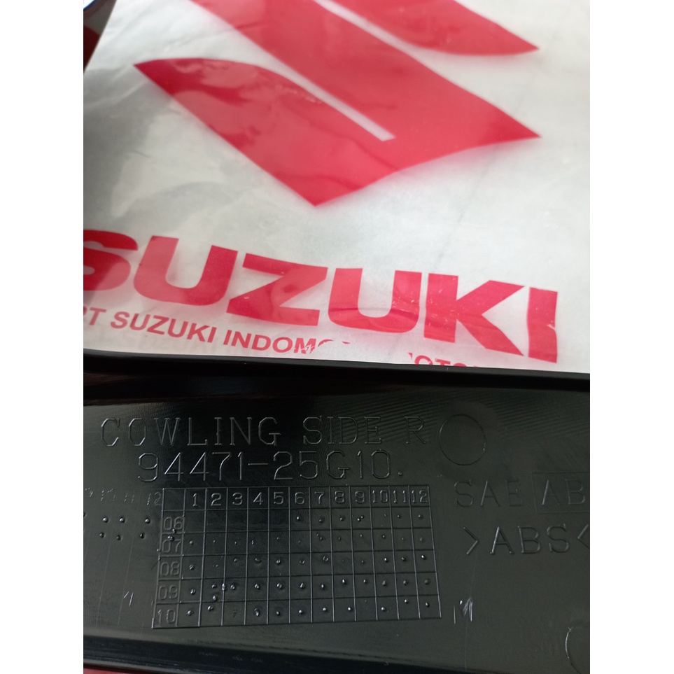 BỬNG TRƯỚC PHẢI - BỬNG ZIN CHƯA SƠN - RAIDER 2006 - RAIDER 2009 - RAIDER XĂNG CƠ CHÍNH HÃNG SUZUKI INDONESIA