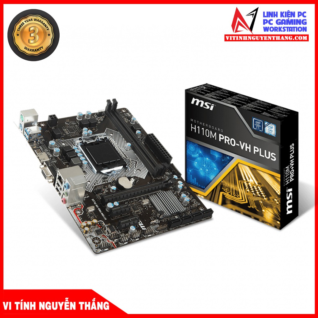 BO MẠCH CHỦ / MAINBOARD MSI H110M PRO VH