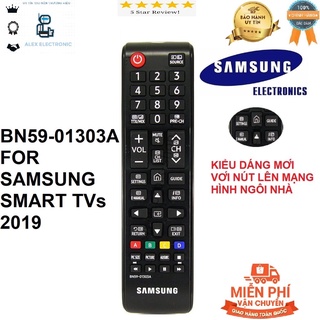 Remote điều khiển tivi Samsung smart BN59-01303A (Model 2019 - Tặng pin)-Điện tử Alex-tặng kèm pin