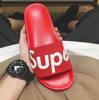Dép superme Đỏ