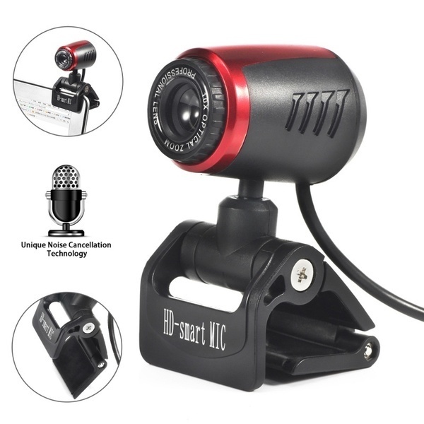 Webcam 30FPS USB 2.0 HD Tích Hợp Micro Cho Máy Tính / Laptop | BigBuy360 - bigbuy360.vn