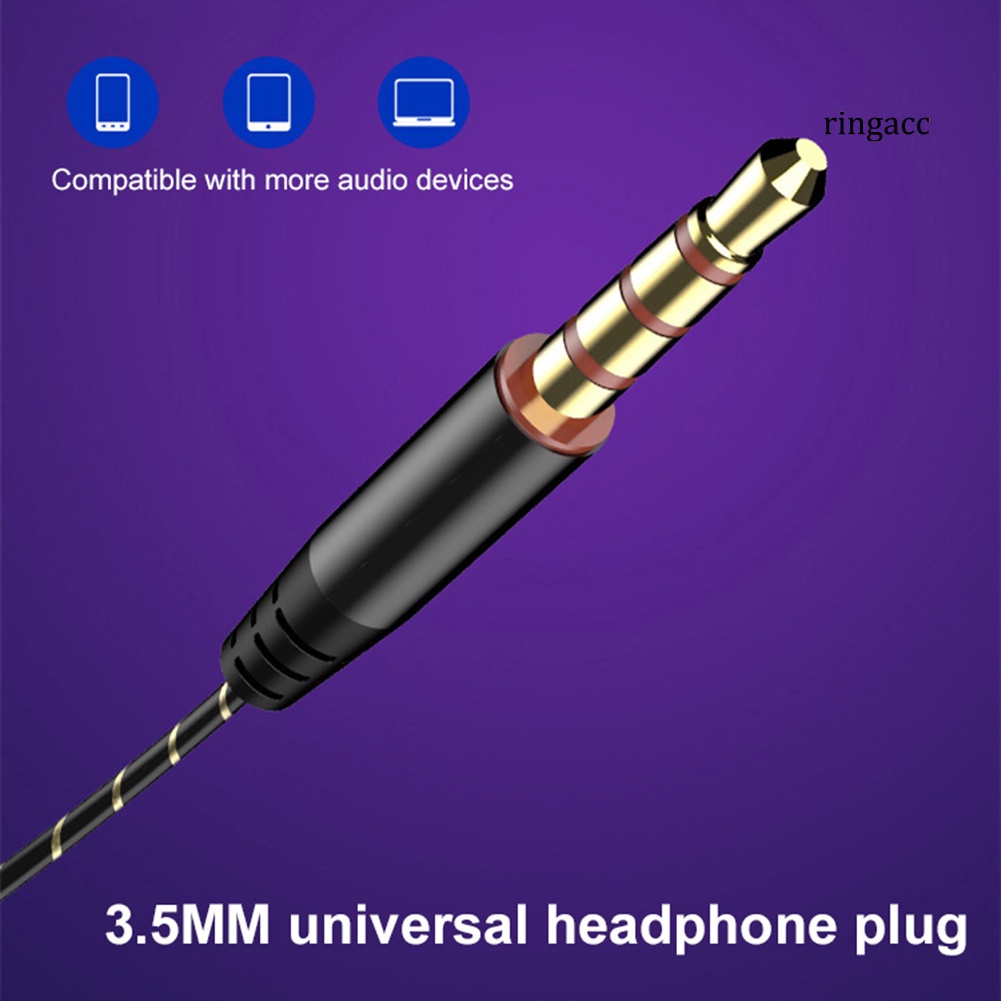 Tai nghe nhét tai có dây âm thanh siêu trầm với micro