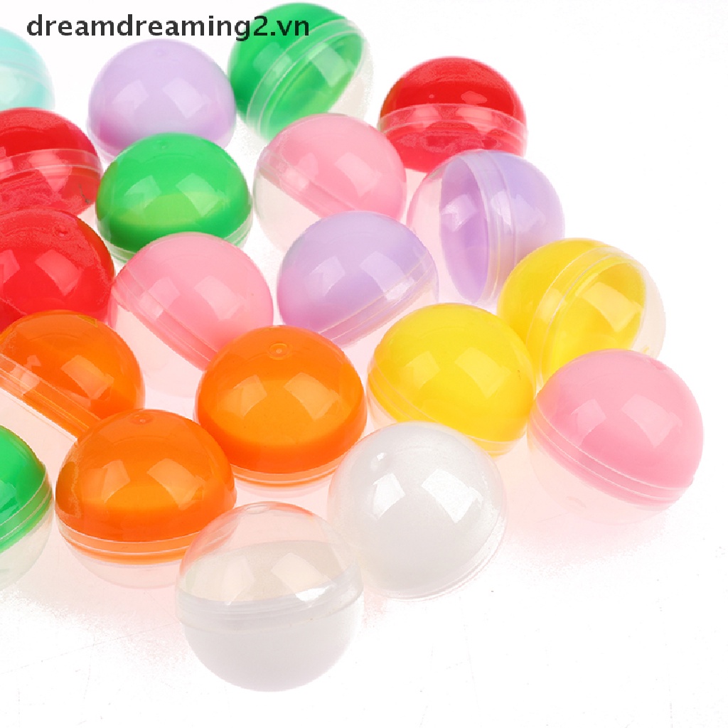 Set 100 Quả Cầu Nhựa Trong Suốt Tiện Lợi