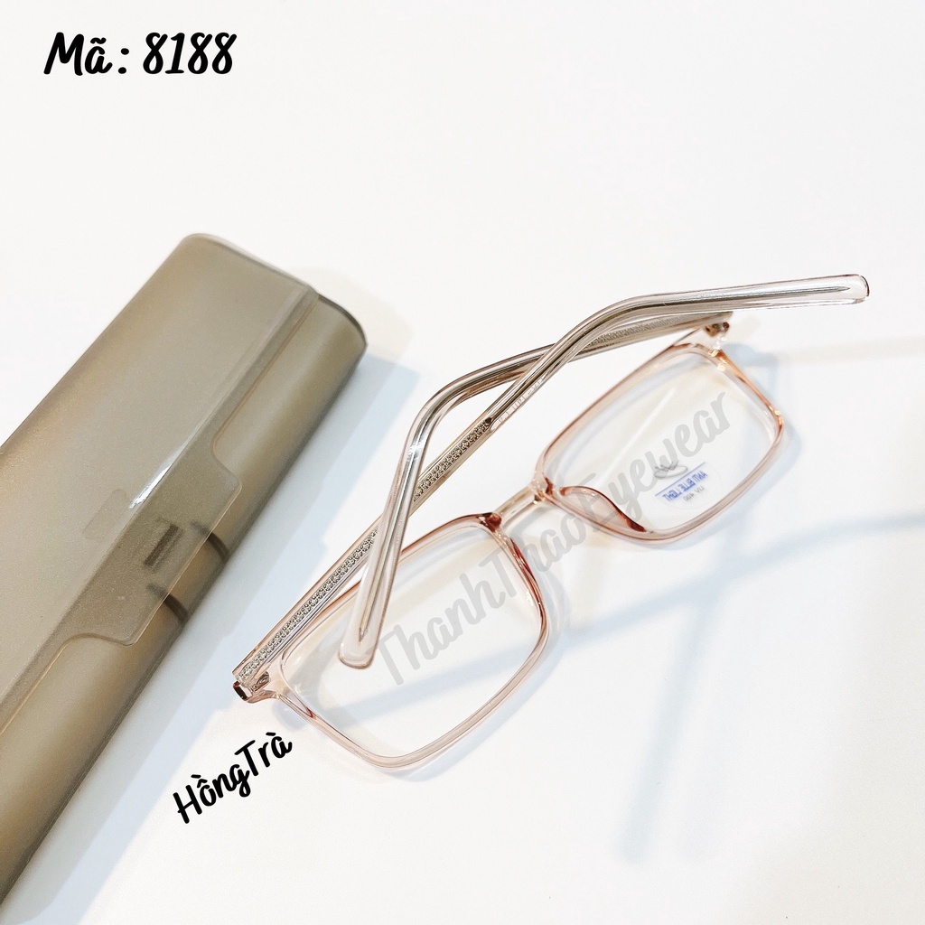 (Ảnh Chụp Thật ) Gọng Kính Mắt Cận Nam Nữ Dáng Vuông 8188 Nhiều Màu Hot Trend 2021- ThanhThaoEyewear | BigBuy360 - bigbuy360.vn