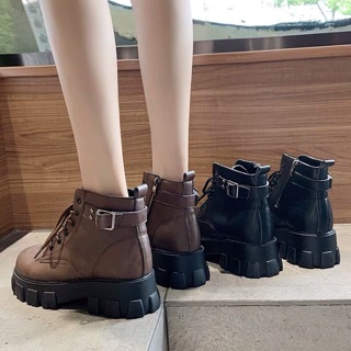 [ HÀNG ORDER - CÓ ẢNH THẬT ] Giày ulzzang cao cổ cá tính