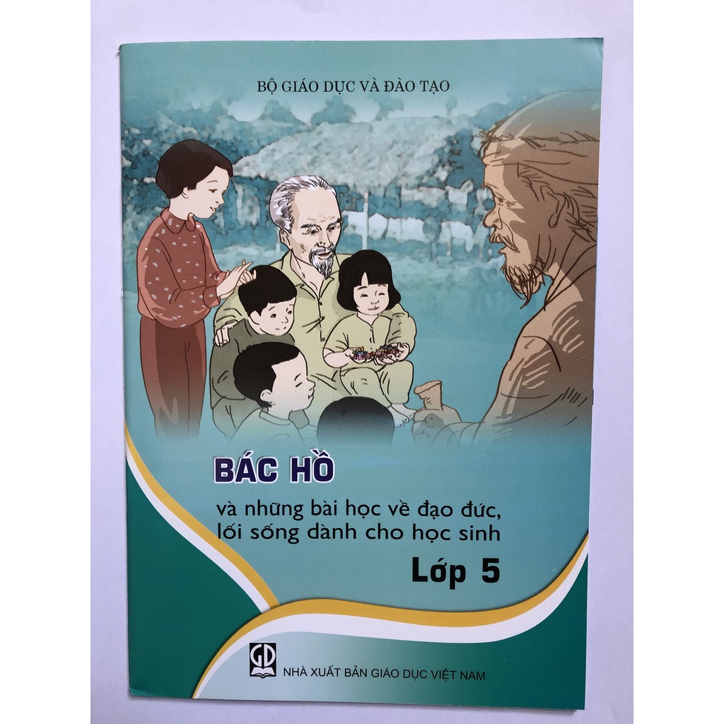 Sách - Bác Hồ và những bài học về đạo đức, lối sống dành cho học sinh lớp 5 - bán kèm 1 bút chì