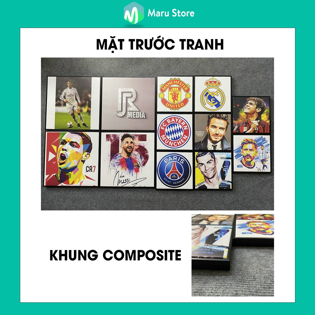 Tranh Canvas Neymar, Có Khung Cao Cấp, Trang Trí Góc Gaming