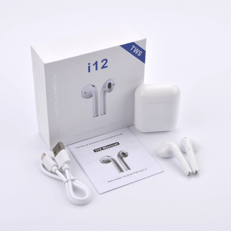 Tai Nghe Bluetooth Không Dây Inpods i12 TWS | BigBuy360 - bigbuy360.vn