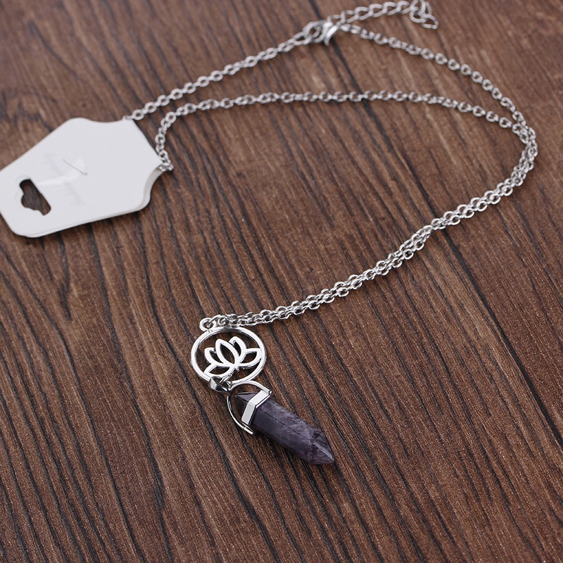 Vòng cổ Mặt Ngôi Sao, Bông Sen Lục Giác Nhiều Màu JP5