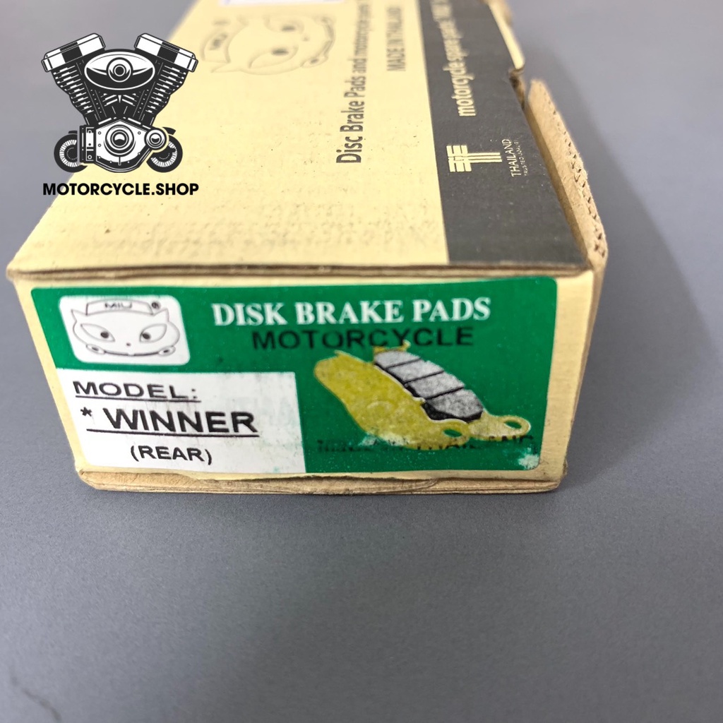 Bố thắng đĩa sau HONDA WINNER chính hãng MIU - hàng Thái Lan nhập khẩu 100% - Cam kết chất lượng tuyệt đối
