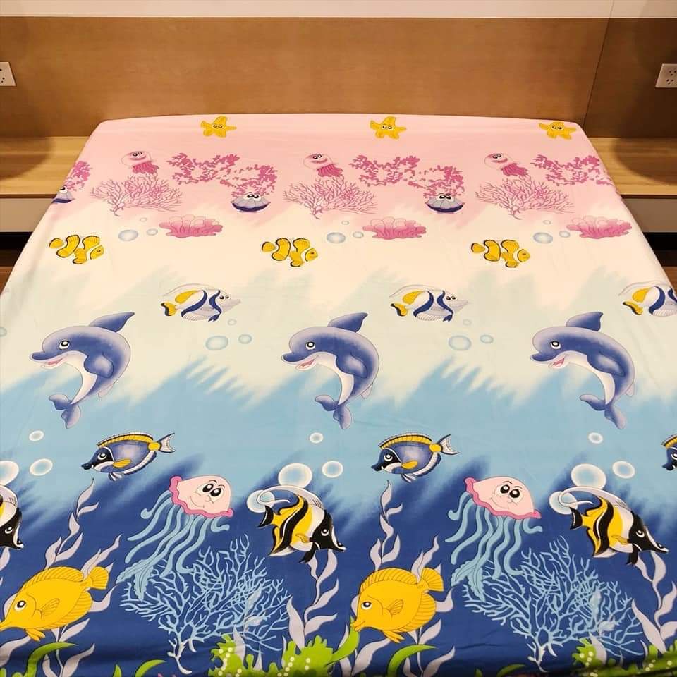 (Siêu đẹp) Ga (Drap) chống thấm cotton TPU cao cấp mẫu Hello kitty cho gia đình có trẻ nhỏ, người già (an toàn cho bé)