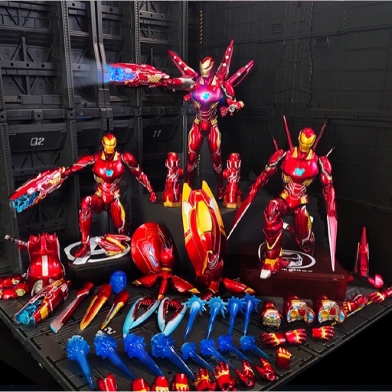Mô hình Action figure Ironman MK50 Nano Weapon End game