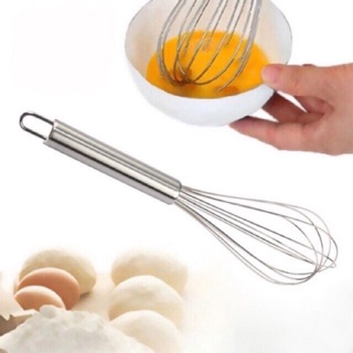 Phới đánh trứng inox cầm tay 28cm