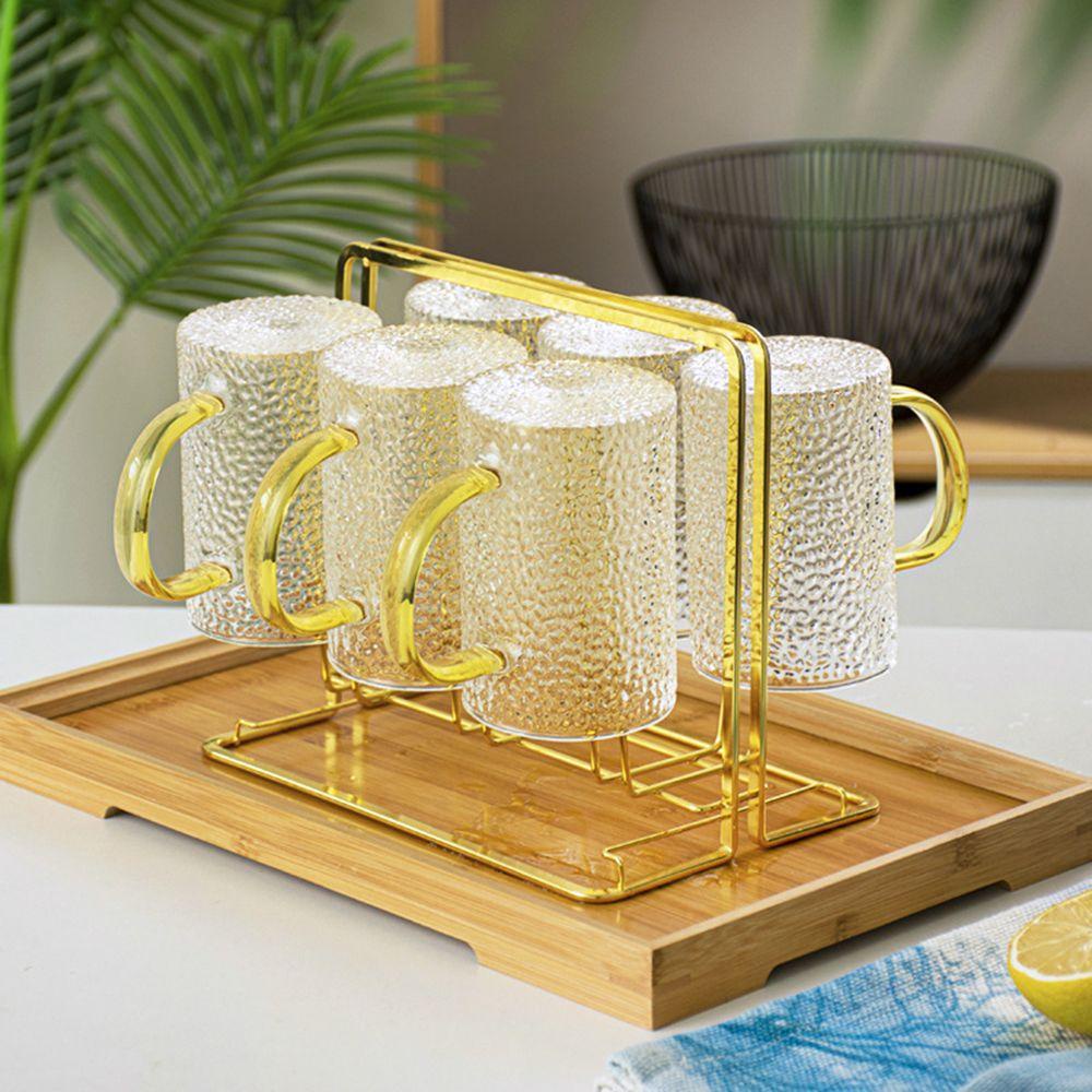 Giá Đỡ Cốc Chống Trượt Tiện Lợi Dành Cho Nhà Bếp