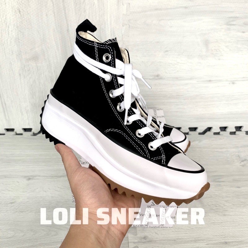 (Loli Store) Giày CVS x JW Anderson Run Star Hike - Đen - Cao cổ - Chất lượng tiêu chuẩn | BigBuy360 - bigbuy360.vn