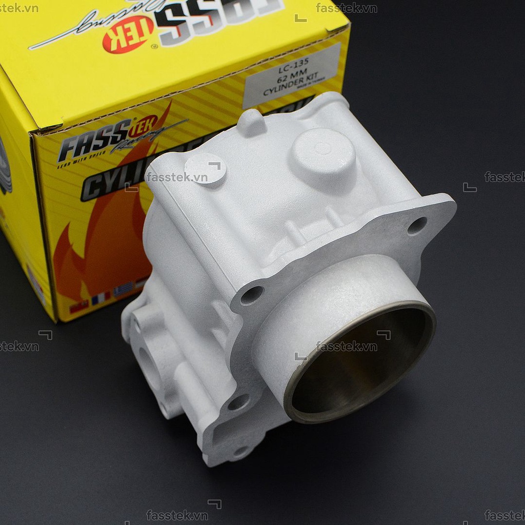 Bộ nòng kính trái nén Fasstek Racing 62mm/68mm cho Exciter các đời [ phổ thông ]