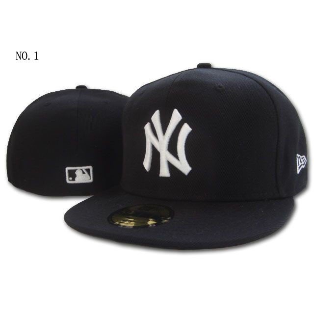 MLB NY baseball cap New York 59 Fifty snapback black for men women V83u