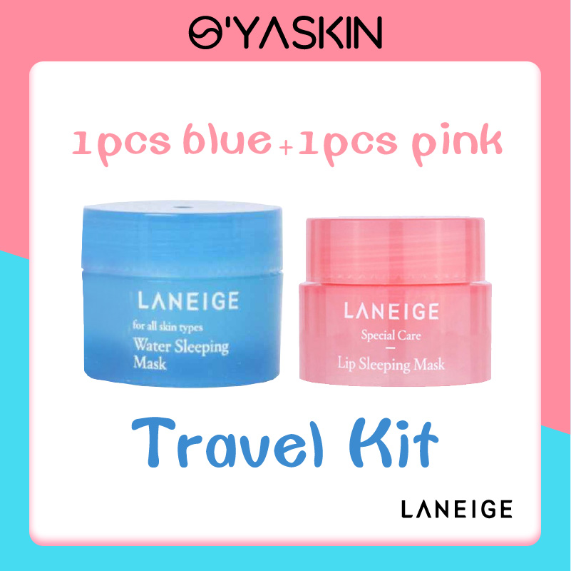 (hàng Mới Về) Mặt Nạ Ngủ Cho Môi Laneige Kèm Mặt Nạ Ngủ Laneige