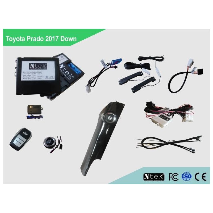 Bộ SmartKey cho xe ô tô Toyota Prado KÍCH NỔ XE BẰNG IPHONE hãng Ntek Malaysia