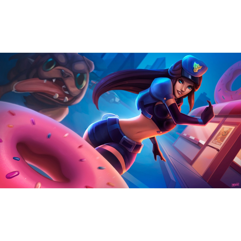 Poster A3, A4, A5 dán tường League of Legends, decal trang trí có keo SIVIR - Mẫu 2, nhận in theo yêu cầu