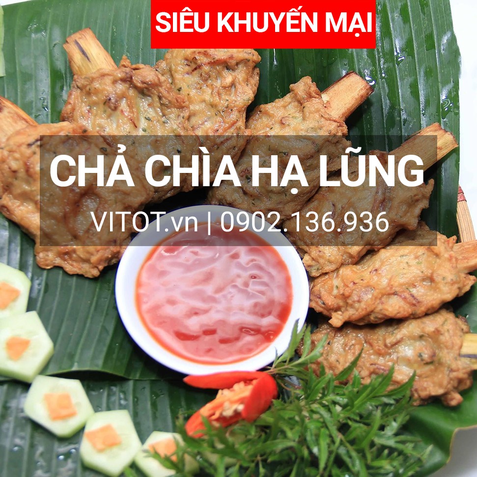 Chả Chìa Lõi Mía Đặc Sản Hạ Lũng - Thơm Ngon Mãi Không Quên