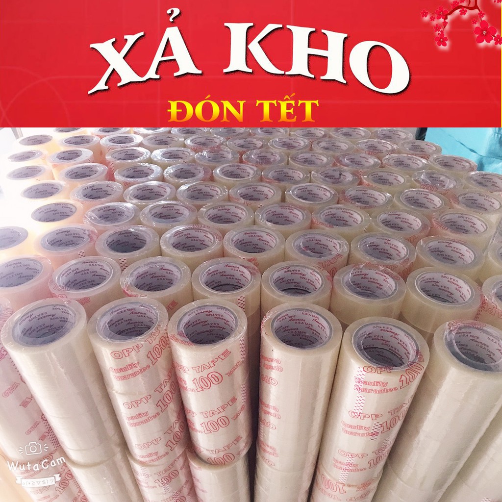 [HOÀN XU-XTRA ] Băng keo trong 200Y ( 6 cuộn/cây ) Chuẩn