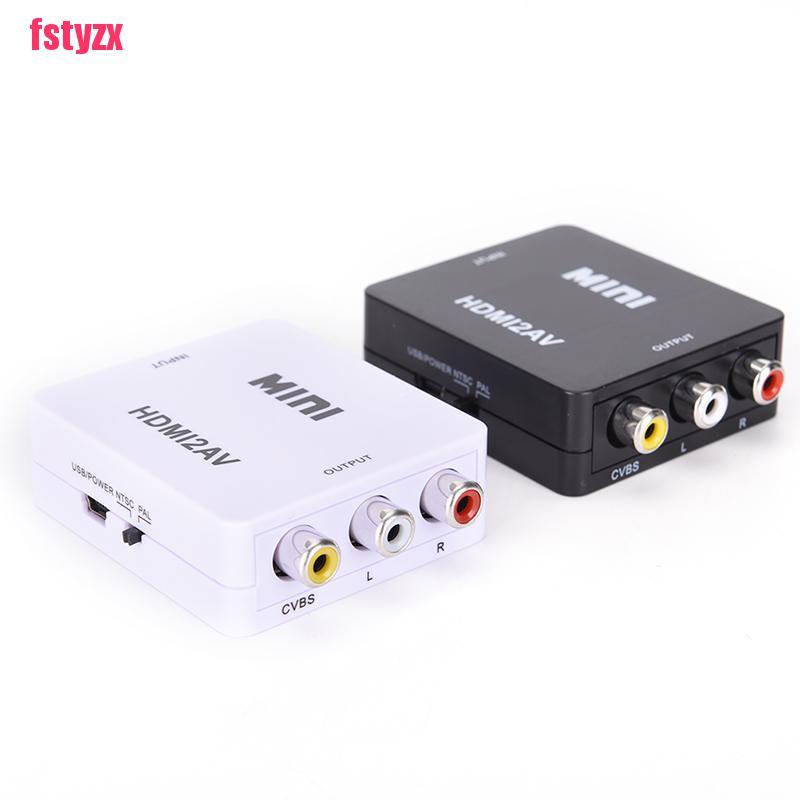 Bộ Chuyển Đổi Hdmi Sang Rca Av / Cvbs Hd 1080p Mini Hdmi2Av Video