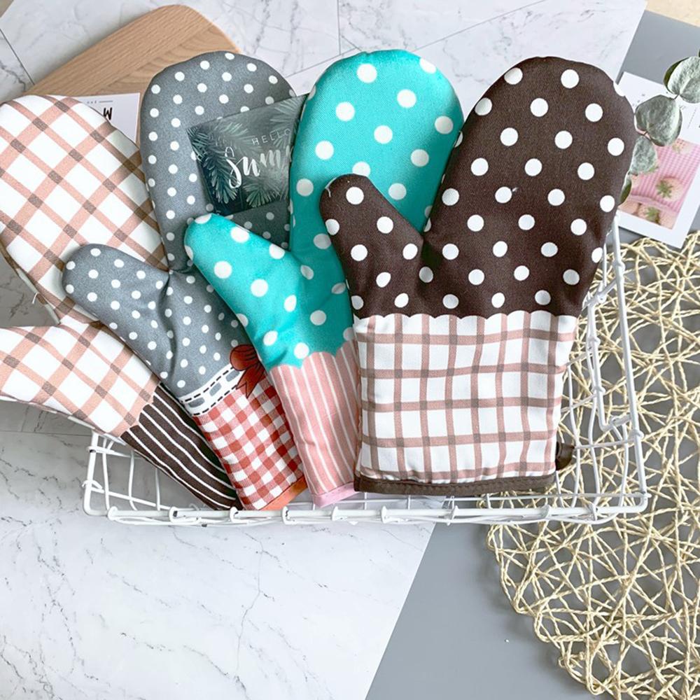 AUGUSTINA 1 Đôi Găng Tay Chịu Nhiệt Bảo Vệ Tay Dùng Cho Lò Vi Sóng