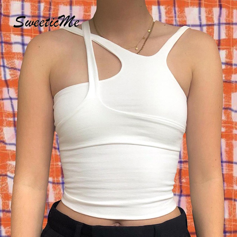 Áo Croptop Màu Sắc Trơn Phong Cách Thời Trang Đường Phố Quyến Rũ 2022