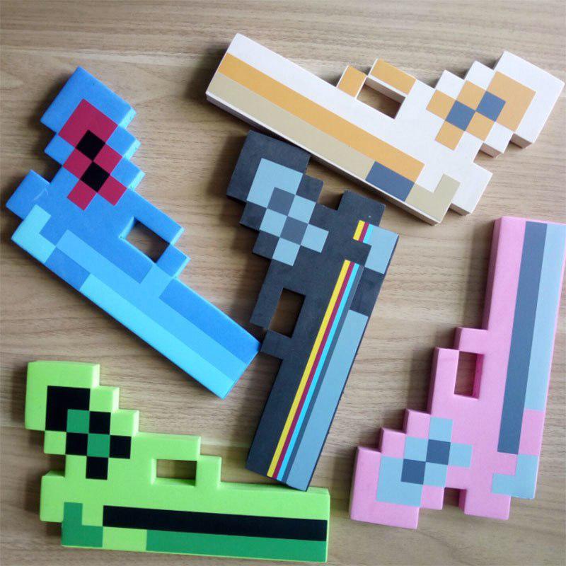Súng đồ chơi minecraft chất liệu eva