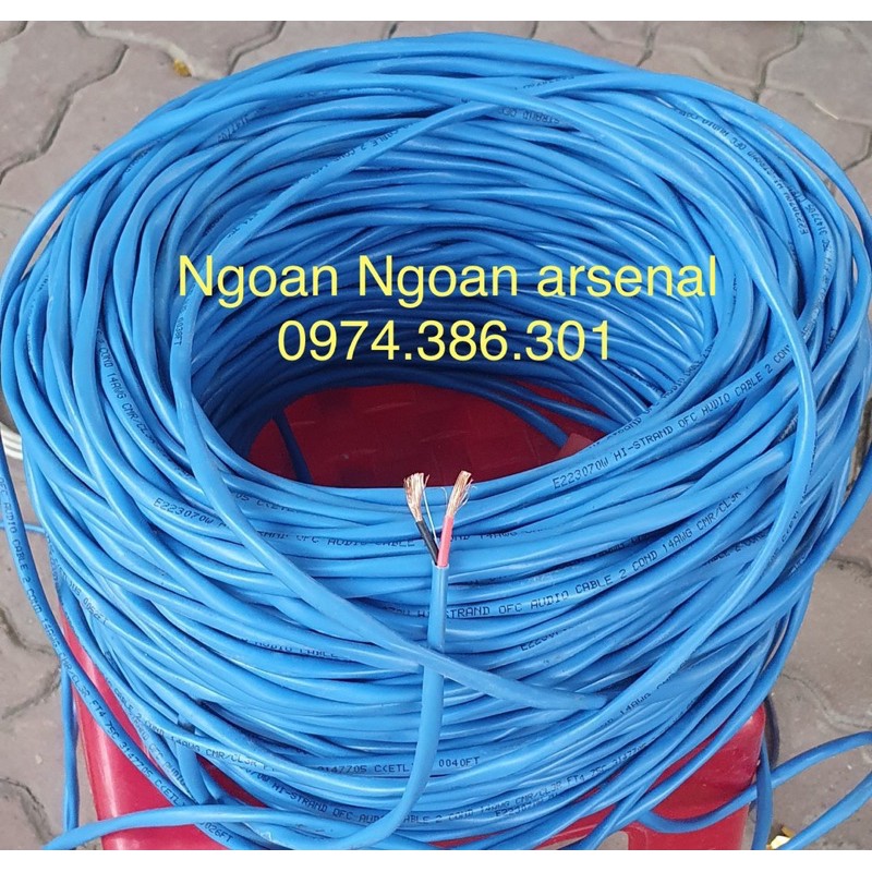 Dây loa tròn nhập khẩu chính hãng USA hãng CLark wire
