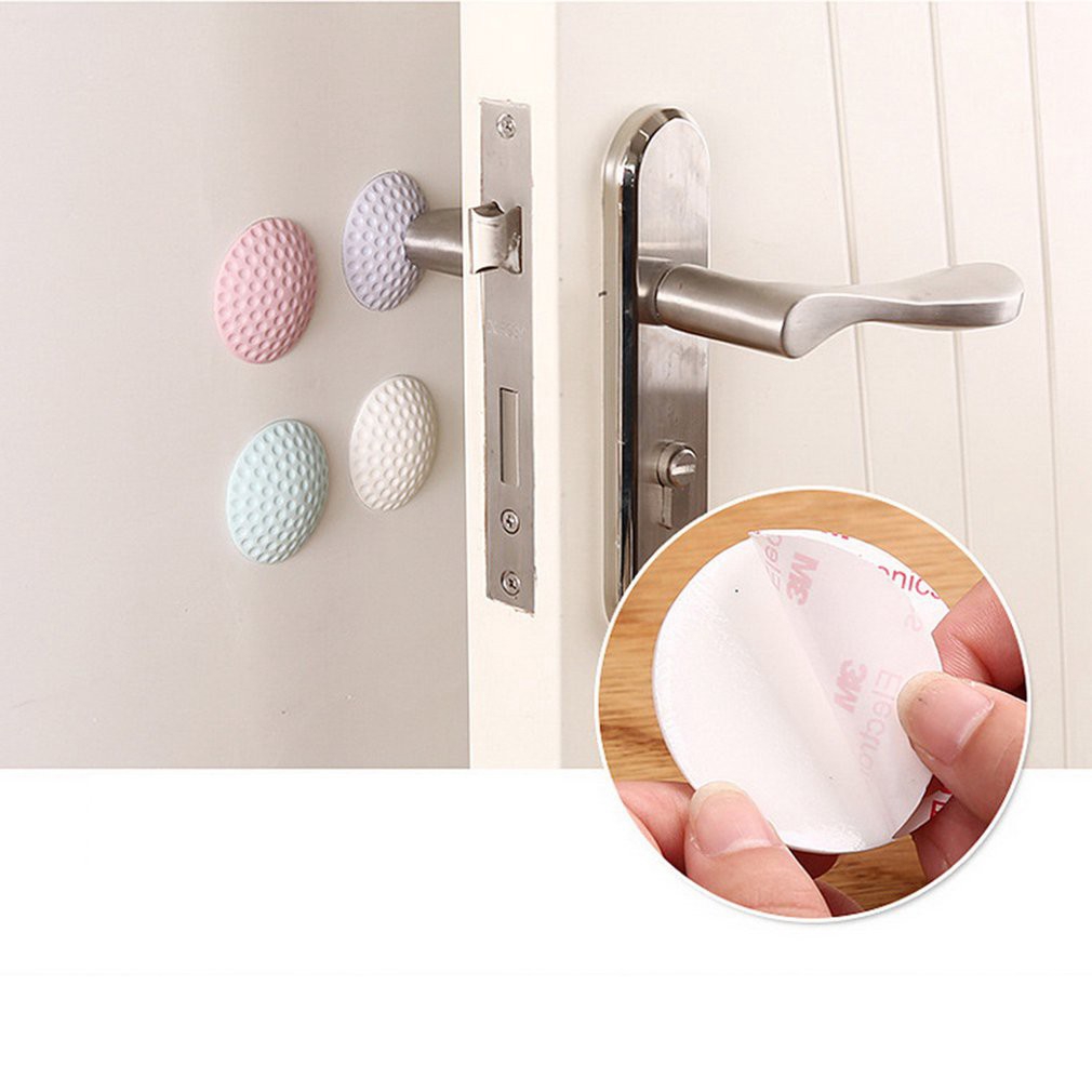 Đệm Silicon Chống Sốc Gắn Tay Nắm Cửa Tiện Lợi
