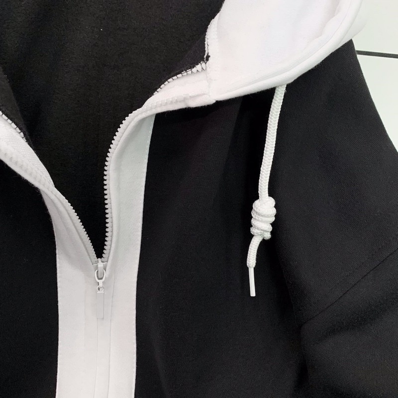 Áo Khoác Hoodie Zip ZET Form Rộng Unisex Oversize Vải Nỉ Bông Dày - Yowol SG