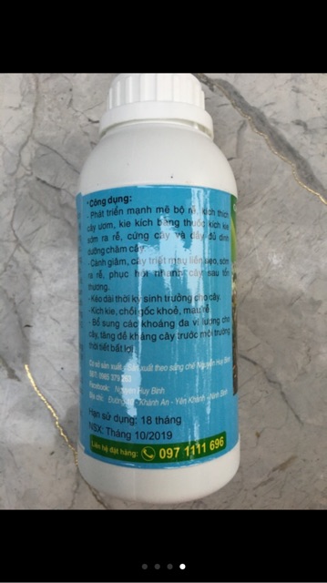 Chế phẩm ra rễ cực mạnh Ngọc Linh- chai 250ml
