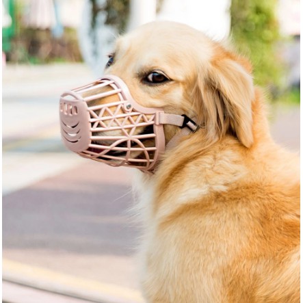 Rọ mõm bằng nhựa cho chó thoải mái tiện dụng - ảnh sản phẩm 1